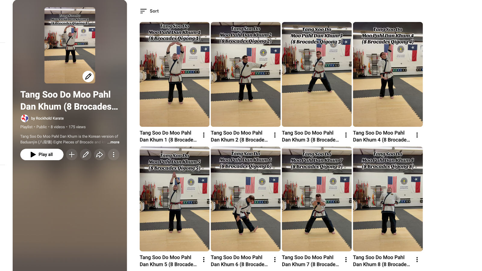 Tang Soo Do Moo Pahl Dan Khum Playlist